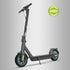 Gebrauchter Segway Ninebot MAX G30D II E-Scooter, dunkelgrau, mit gelben Akzenten und StVZO-konform