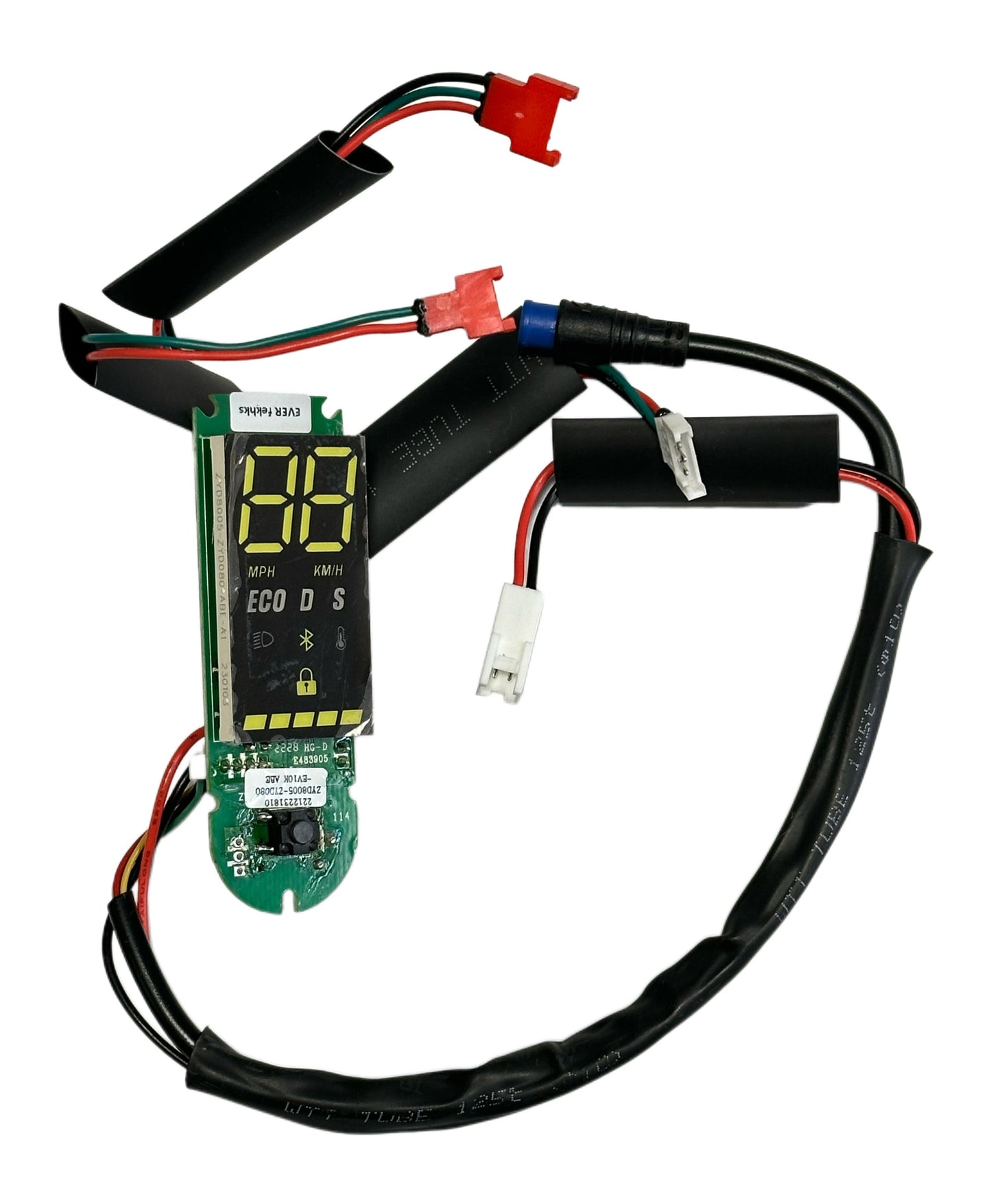 EV10KP ABE E-Scooter neues Armaturenbrett-Tastenfeld + neue Armaturenbrettab