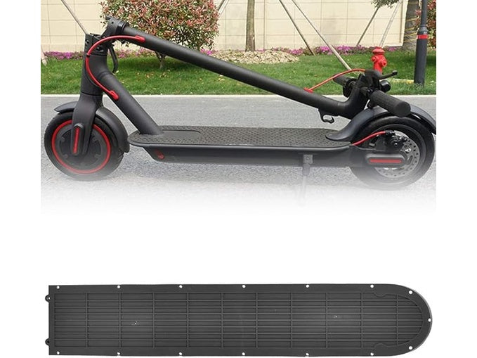 Schwarzer Batteriedeckel für Xiaomi M365 Pro E-Scooter, robuster Schutz, schwarzes ABS+PC-Material