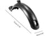 Schwarzes hinteres Schutzblech für Xiaomi M365/Pro E-Scooter, Maße: 31cm/12.18" x 10cm/3.93"