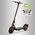 Gebrauchter Segway Ninebot F40D E-Scooter, schwarz mit orangefarbenen Akzenten, geprüft und preiswert