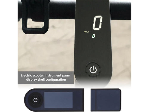 Xiaomi M365 1S Pro Pro 2 E-Scooter Armaturenbrett Abdeckung, Schwarzes Display, 0 km/h, Ersatzschale