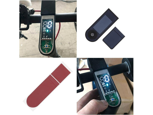 Xiaomi M365, 1S, Pro & Pro 2 E-Scooter Armaturenbrett Abdeckung, schwarzer Armaturenbrett-Ersatz. Geschwindigkeitsanzeige mit 88 Meilen pro Stunde.