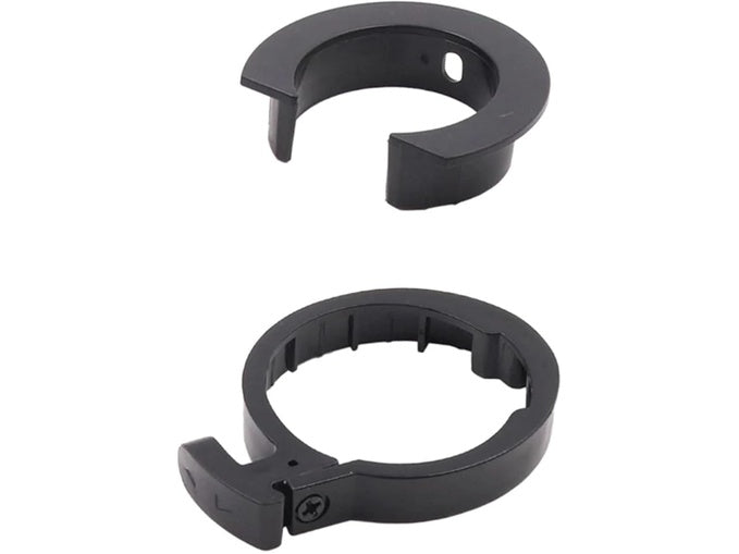 Schwarze Klappring-Verriegelung für Xiaomi M365/Pro, aus ABS-Kunststoff. E-Scooter-Klappringschloss für mehr Sicherheit.