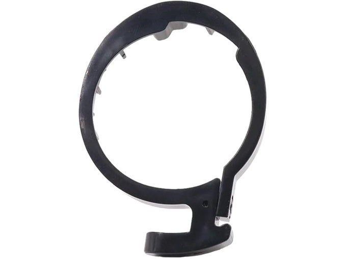 Schwarze Klappringverriegelung für Xiaomi M365/Pro E-Scooter - Robustes Klappringschloss aus ABS-Kunststoff