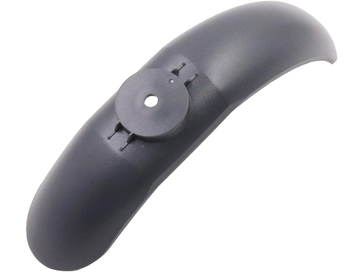 Schwarzer Frontkotflügel für den E-Scooter Xiaomi M365/M365Pro/1S, aus strapazierfähigem Kunststoff, hilft, Schlamm und Schmutz fernzuhalten.