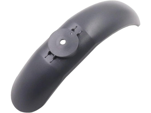 Schwarzer Frontkotflügel für den E-Scooter Xiaomi M365/M365Pro/1S, aus strapazierfähigem Kunststoff, hilft, Schlamm und Schmutz fernzuhalten.