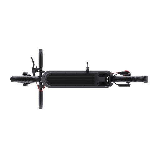 5TH WHEEL V30 PRO E-Scooter aus der Vogelperspektive in modernem Schwarz. 5TH WHEEL V30 Pro E-Scooter - WeRoll Tech