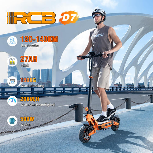 RCB E-Scooter D7 Pro ABE