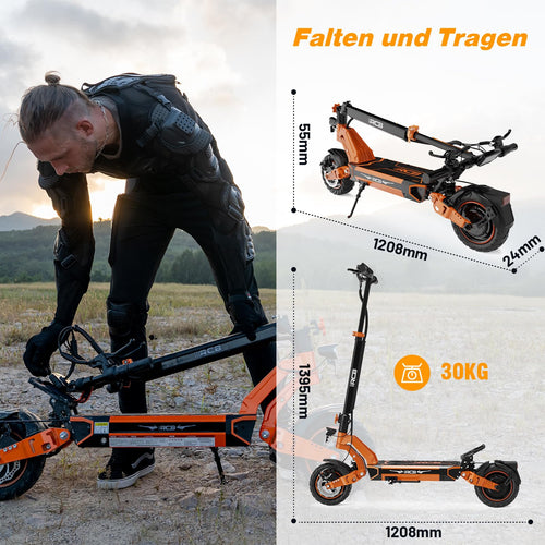 RCB E-Scooter D7 Pro ABE