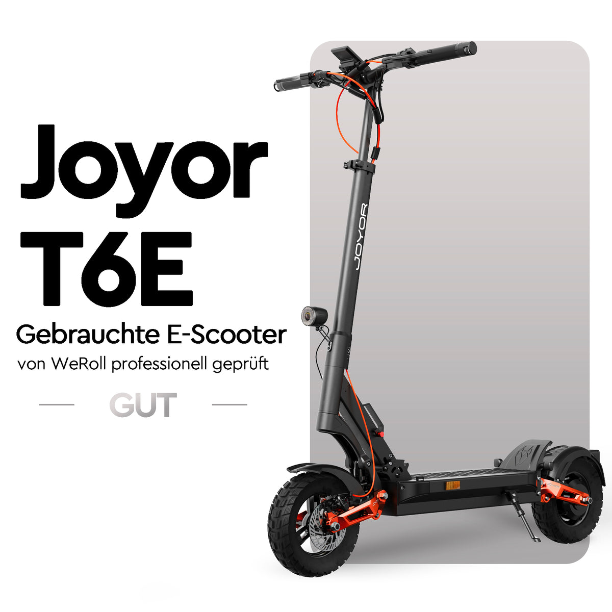 Joyor Gebraucht Offroad E-Scooter T6E (ABE)