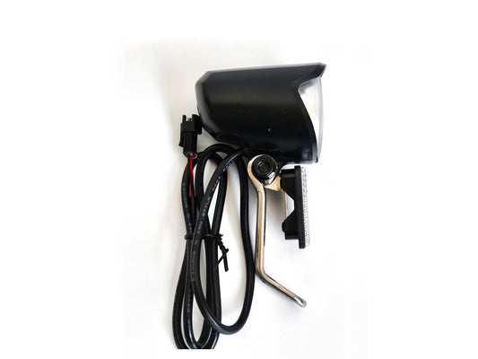 Joyor S5 ABE Frontlicht Original E-Scooter Ersatzteil - Schwarzer Scheinwerfer mit Verkabelung