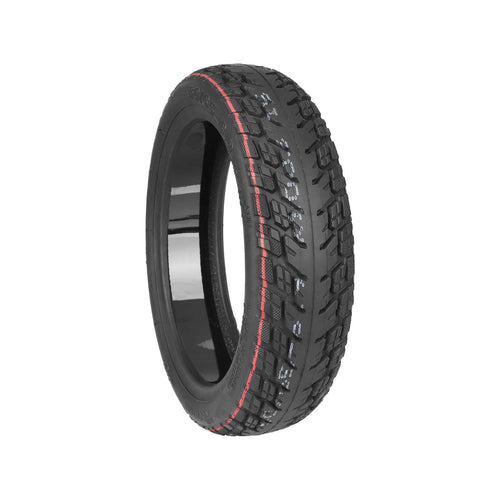 60/65-6.9 Offroad-Schlauchlosreifen für Ninebot G2D & E2 PRO D, Schwarz mit rotem Streifen