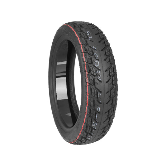 60/65-6.9 Offroad-Schlauchlosreifen für Ninebot G2D & E2 PRO D, Schwarz mit rotem Streifen