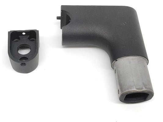 Scooter-Lenkervorbau und Befestigungsstück für Xiaomi M365/Pro/Pro2, schwarz-silbernes Reparaturteil