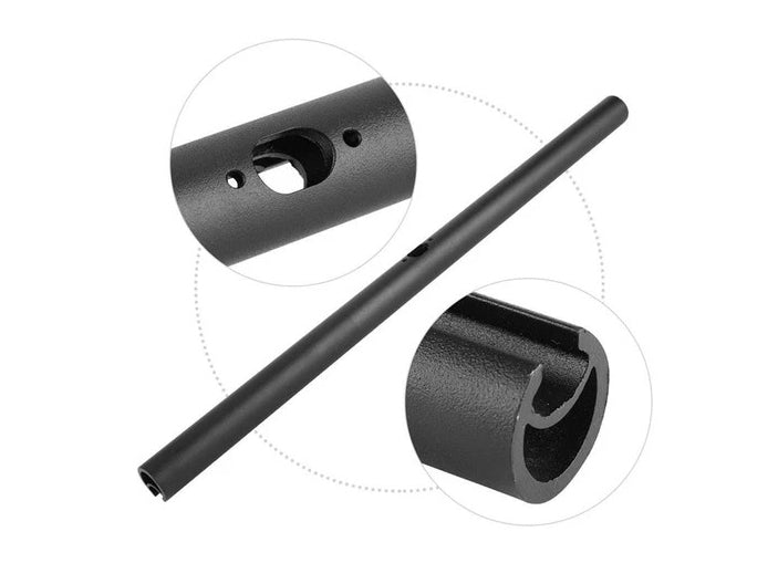 Schwarzer Aluminiumlenker für Elektroroller Xiaomi M365, Pro, Pro2, 1S, 410 mm lang