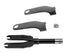 Schwarze Vorderradgabel und Kunststoffabdeckung für Xiaomi M365/Pro E-Scooter – Schutz und Style
