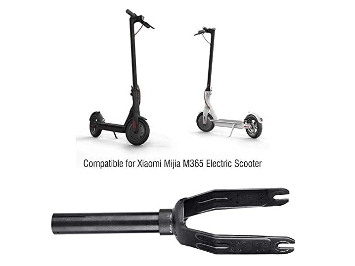 Schwarze Vordergabel für Xiaomi M365, perfekt für die Reparatur von Elektrorollern