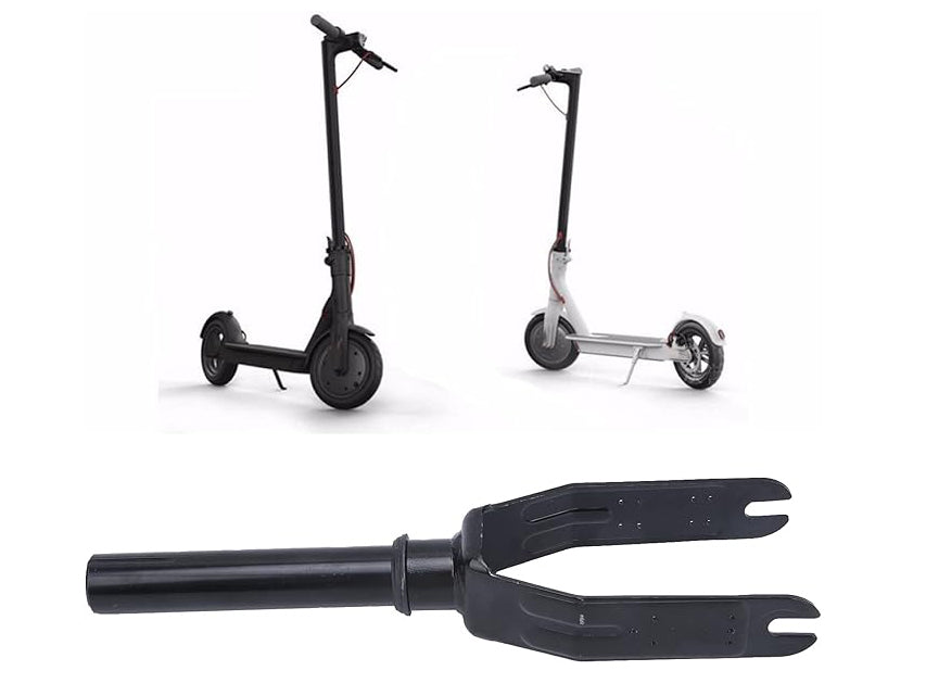 Schwarze Carbonstahl-Vordergabel für Xiaomi M365 E-Scooter und kompatible Modelle - E-Roller kaufen