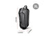 WILDMAN 3L wasserdichte Lenkertasche für E-Scooter, schwarz mit strukturierter Oberfläche, Maße 290x150x120mm.