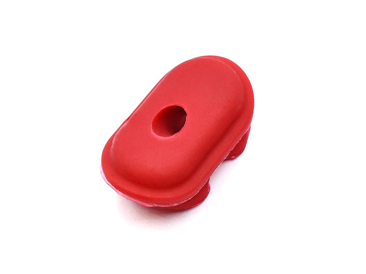 Rote Silikon-Schutzkappe für Xiaomi 1S / M365 / Pro E-Scooter, Ersatzteil, rote Farbe, langlebiges Silikon.