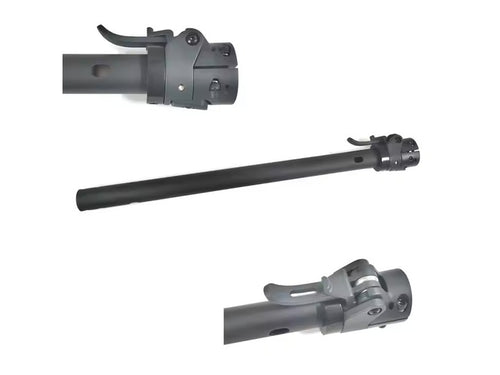 Schwarze Lenkstange mit Klappmechanismus für Xiaomi M365/Pro/Pro2, aus Aluminiumlegierung und Stahl