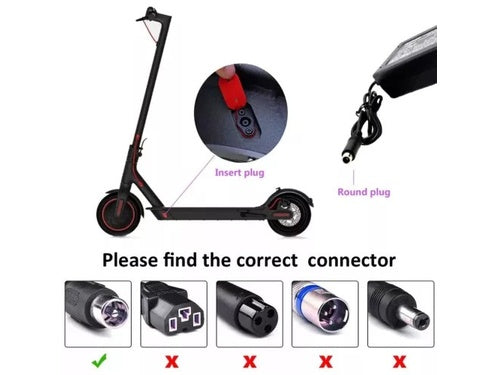 Elektroroller Ladegerät 42V 2A für Xiaomi Mi M365 E-Scooter