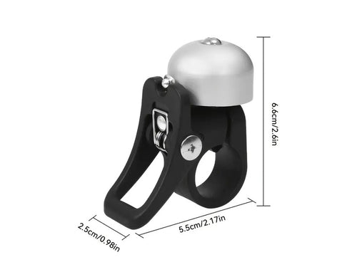 Klingel Standard Silber für Xiaomi M365