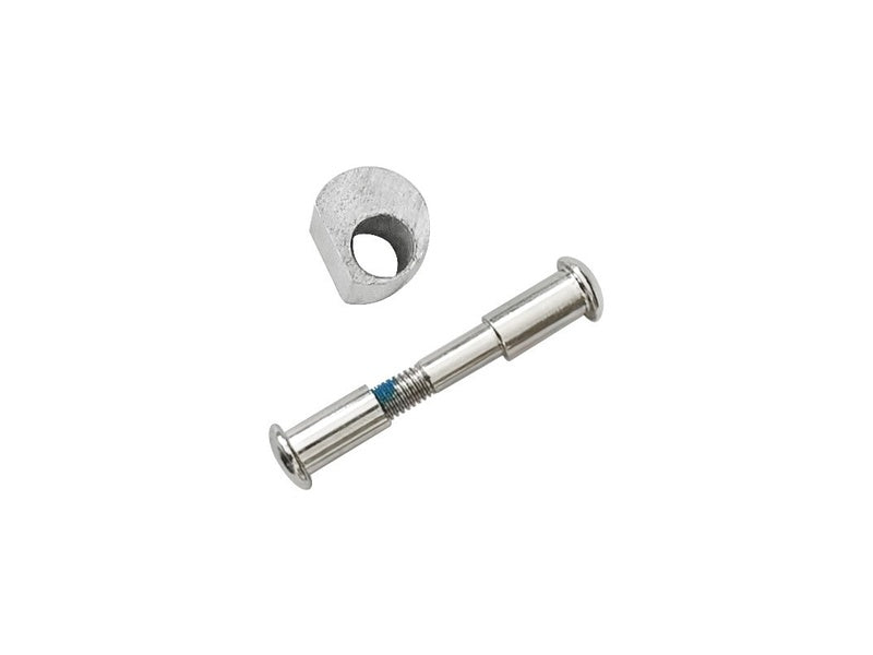 Xiaomi M365 Faltmechanismus Schraube + Exzenterachse – Silberner Metallbolzen und Zylinder