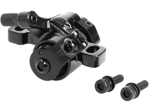 Bremssattel Aluminium Schwarz mit 2 Schrauben für Xiaomi M365/M365Pro
