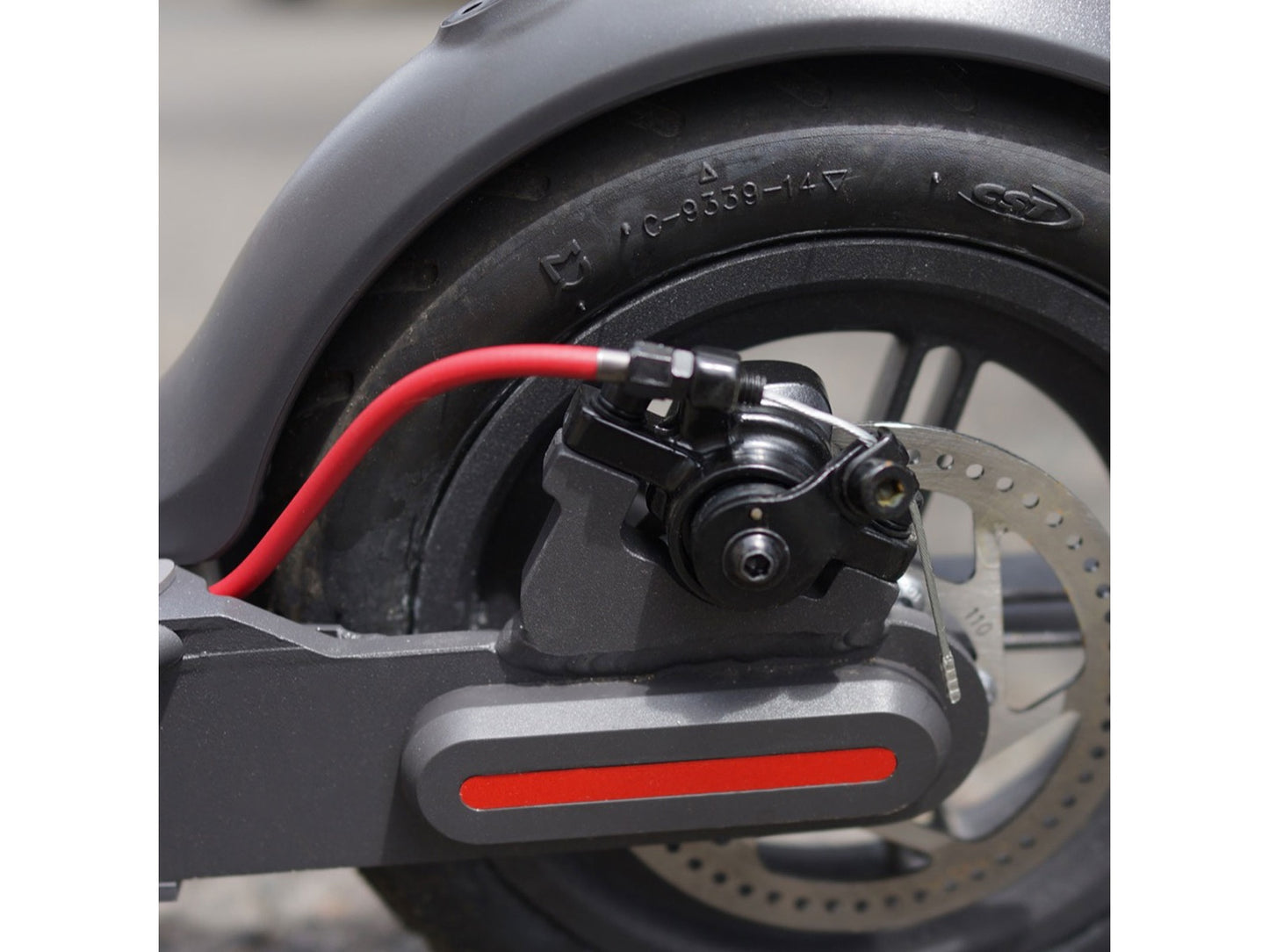 Rotes 190 cm langes Bremskabel für den Xiaomi M365 E-Scooter, unverzichtbares E-Scooter-Reparaturteil