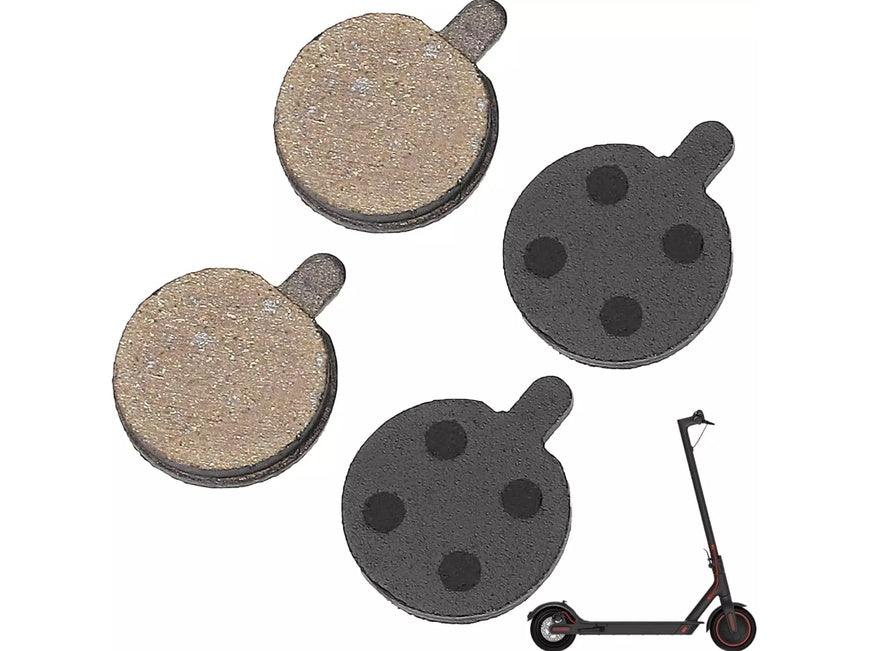 Xiaomi M365 Pro Bremsbeläge, halbmetallisches Harz, schwarz, 18x17x23mm. E-Scooter Ersatzteile