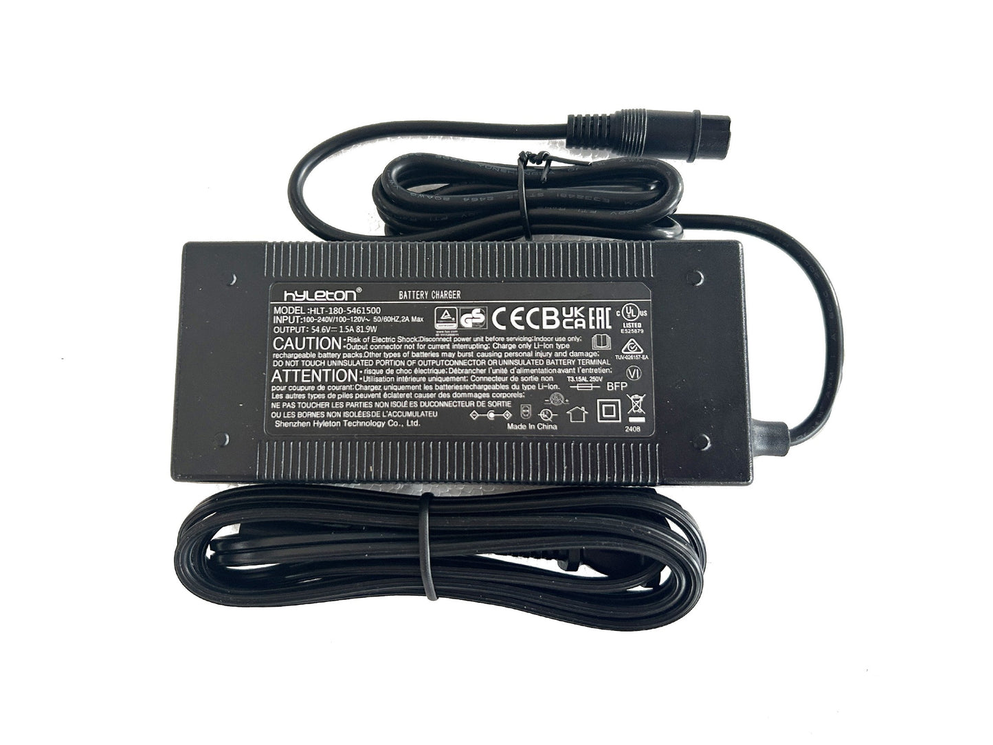 5TH WHEEL V40 Pro E-Scooter-Akkuladegerät mit Netzkabel