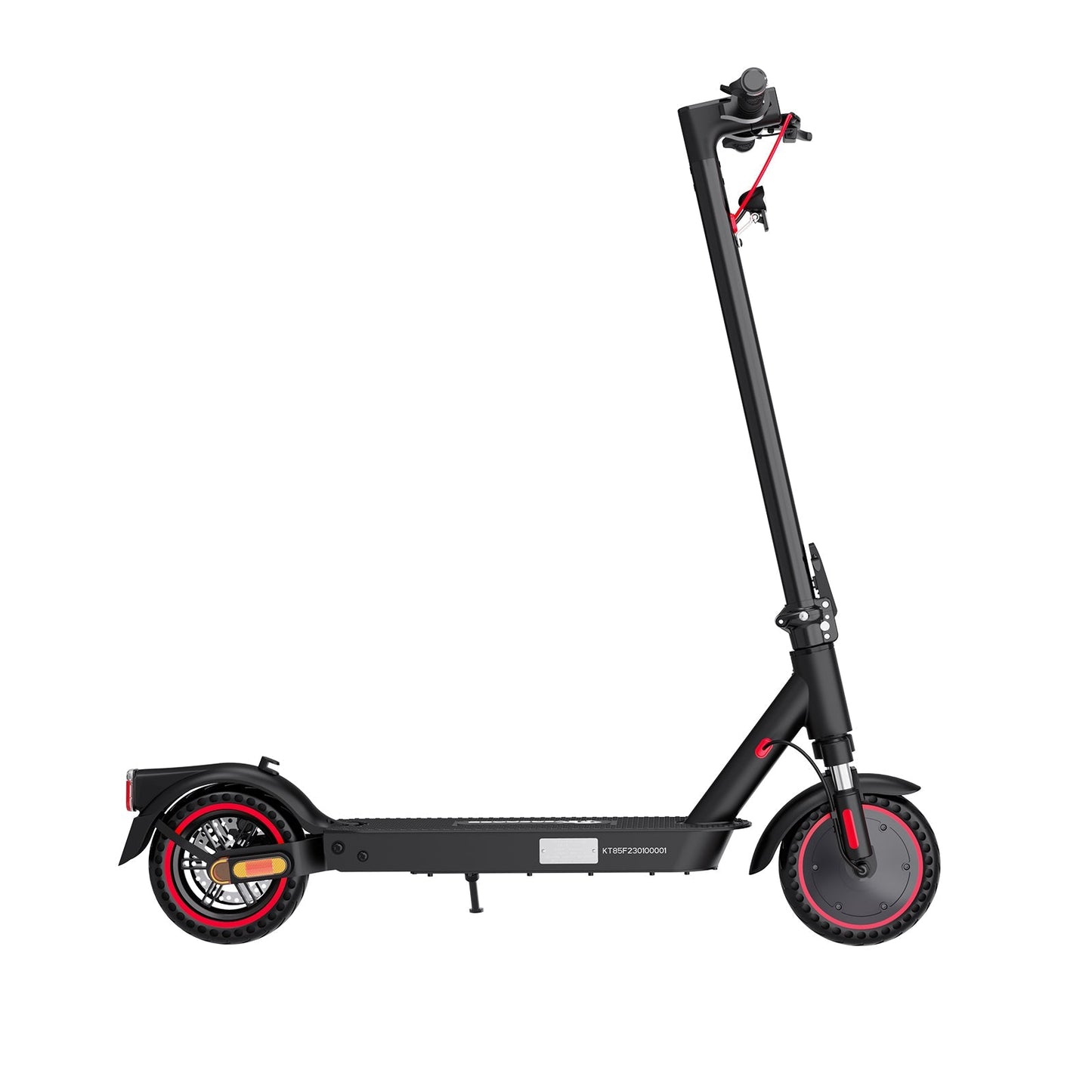 Evercross E-Scooter EV85F in Schwarz und Rot – faltbar und leistungsstark, Evercross E-Scooter EV85F - WeRoll Tech