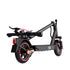 Faltbarer Evercross E-Scooter EV85F in Schwarz mit roten Akzenten, Evercross E-Scooter EV85F - WeRoll Tech