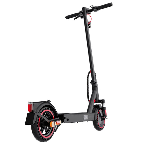 Evercross E-Scooter EV85F in Schwarz mit roten Akzenten – kompakt und modern, Evercross E-Scooter EV85F - WeRoll Tech