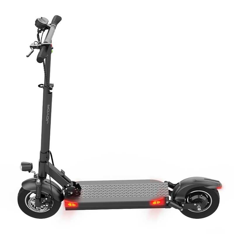 Joyor Offroad E-Scooter Y6-S mit leistungsstarkem Akku und LED-Rücklichtern. Joyor Offroad E-Roller Y6-S - WeRoll Tech