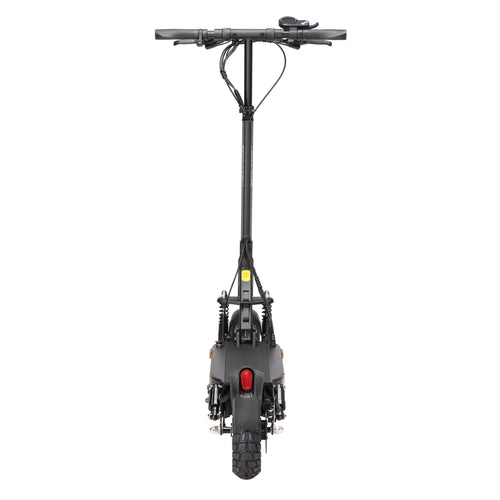 Joyor Y8-S E-Scooter von hinten mit robusten Offroad-Reifen für Abenteuer, Joyor Offroad E-Scooter Y8-S (ABE) - WeRoll Tech