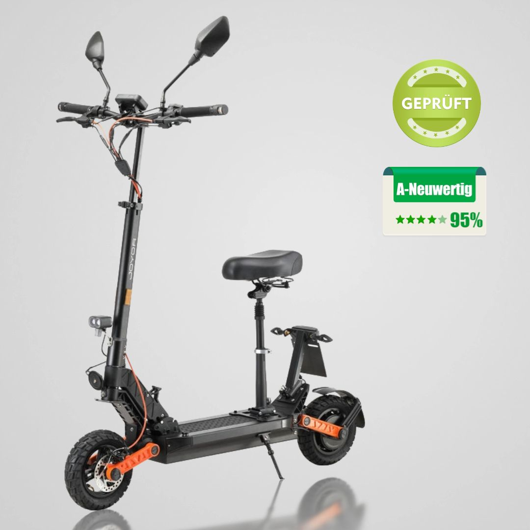 e scooter fahrrad Joyor Gebrauchte E-Scooter S8E (ABE) mit Mopedversicherung – WeRoll Tech Up-Side-Down Gabel Frame:60cm damen e bike sale