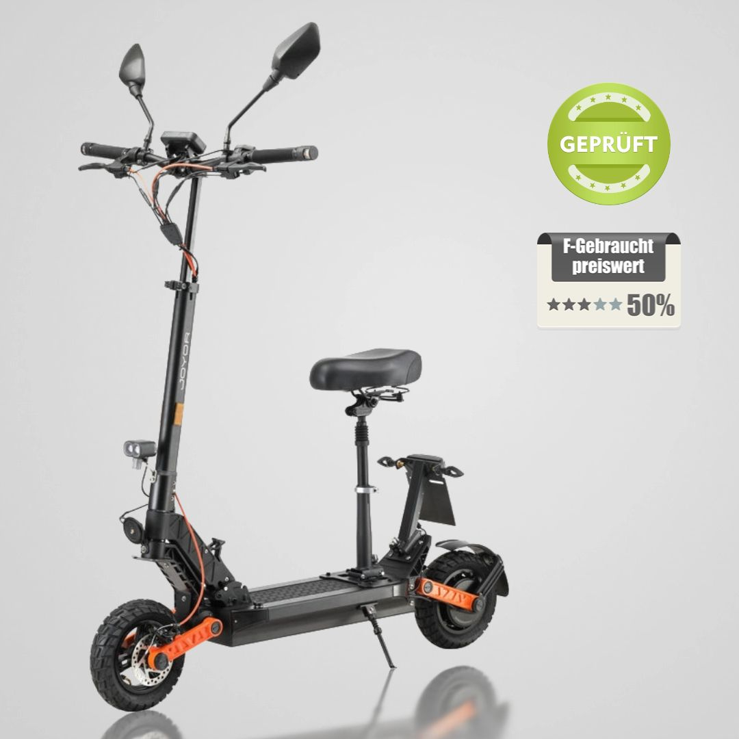 Joyor Gebrauchte E-Scooter S8E mit Mopedversicherung