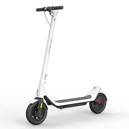LEQI Smart E-Scooter A11 in modernem Weiß für nachhaltige Mobilität in Deutschland. Leqi Smart Elektroroller A11 - WeRoll Tech