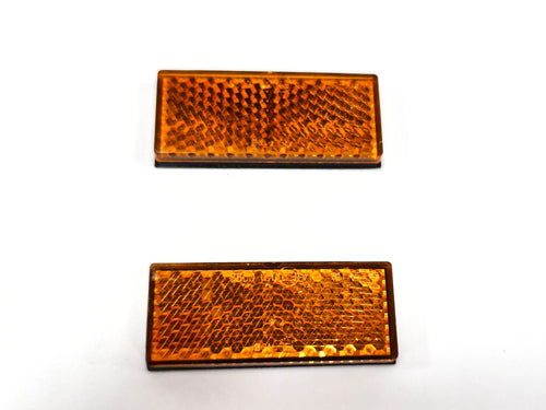 Y8-S Seitenreflektor für E-Scooter, orange Reflektoren Ersatzteile