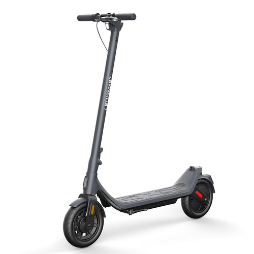 LEQI Smart E-Scooter A11 im eleganten grauen Design für urbane Mobilität.