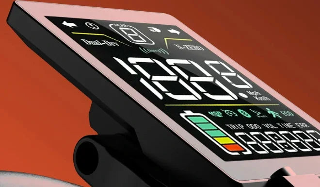 High-Definition Color Display | Intelligent Ride Control