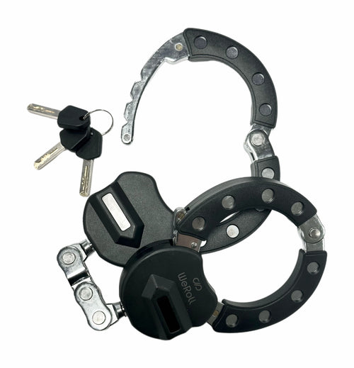 Handschellenschloss für E-Scooter und Fahrräder