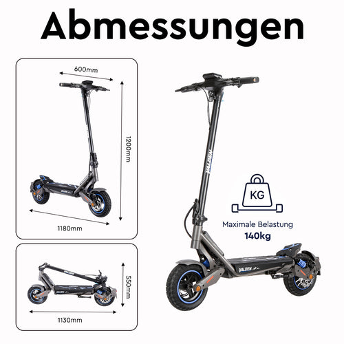 Valden Gebraucht E-Scooter GT (ABE)