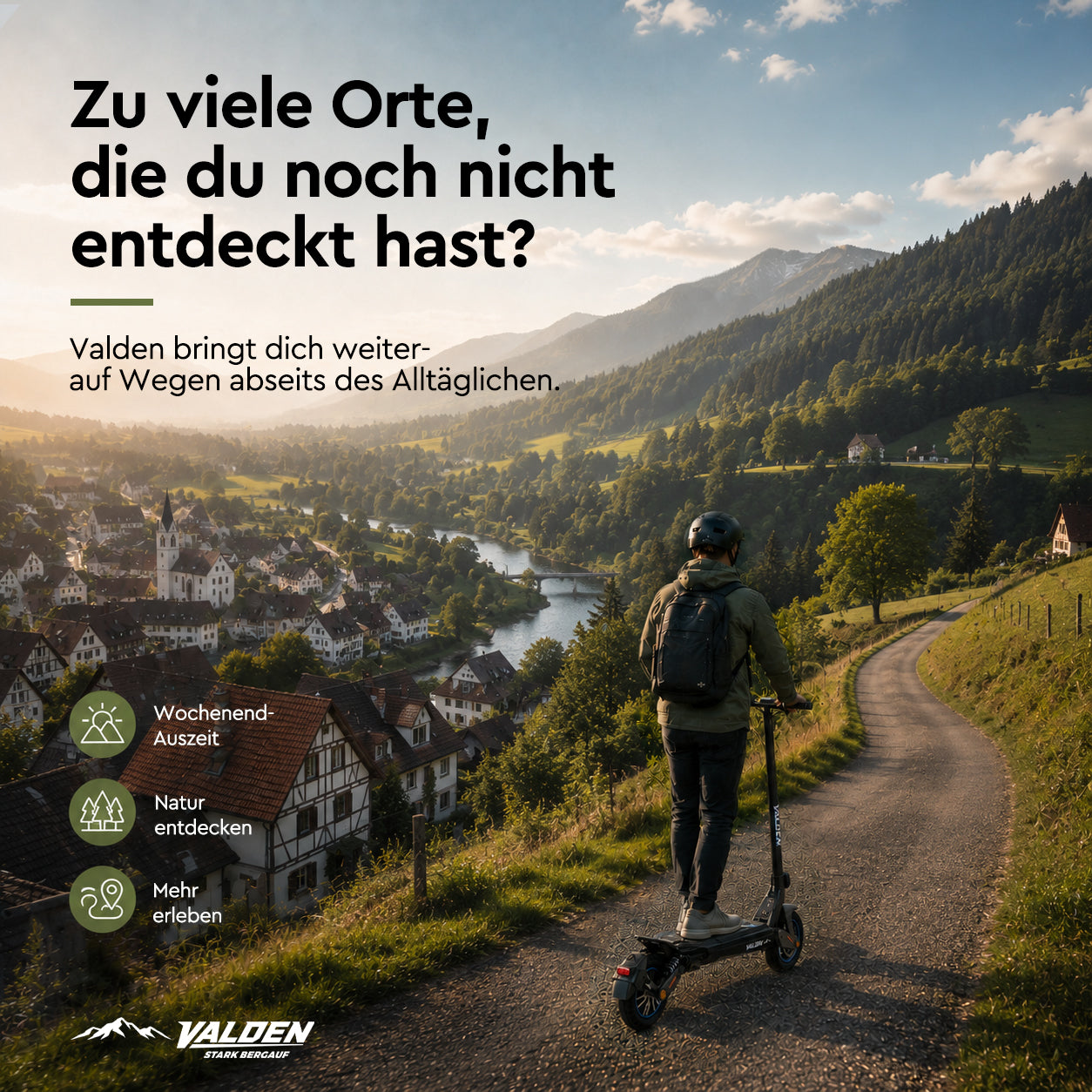 Valden Gebraucht E-Scooter GT (ABE)