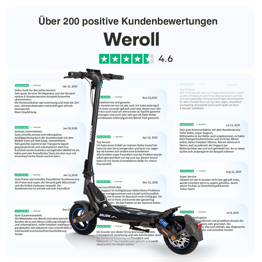 Valden Gebraucht E-Scooter GT (ABE)
