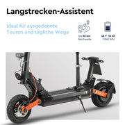 Joyor E-Scooter S8E mit Sitz und Mopedversicherung (ABE) (Neue Verpackung)