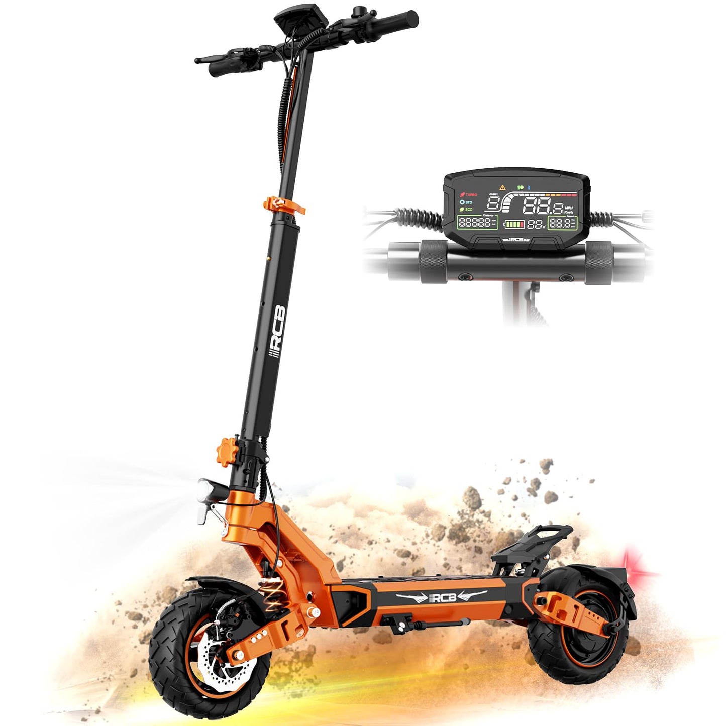 RCB E-Scooter D7 Pro ABE